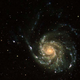 La materia oscura podría simplemente impregnar todo el universo, incluso aquí en la galaxia M101.